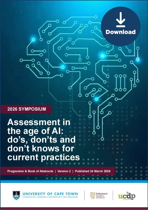 2026 AI and Assessment Symposium Programme Cover