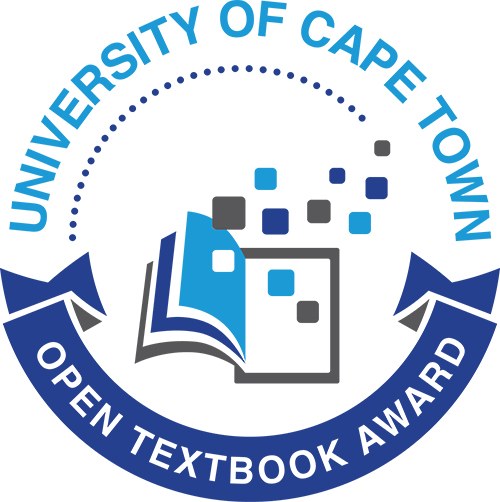 uct open textbook award logo