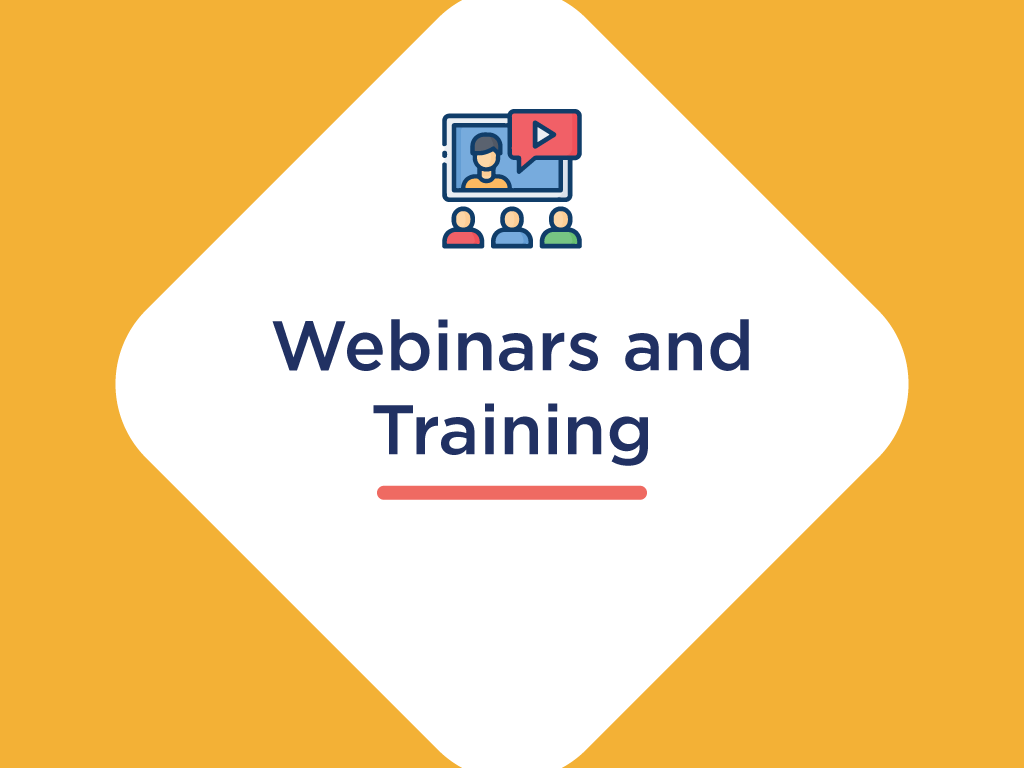 webinars training tile