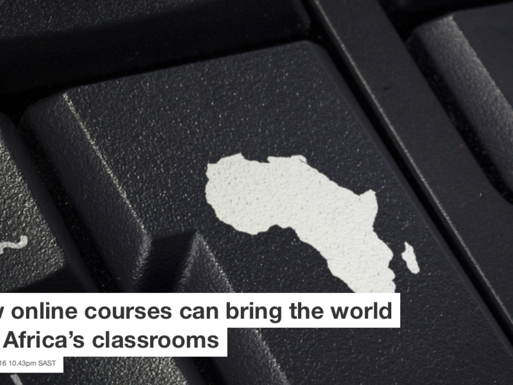 How online courses can bring the world into Africa’s classrooms