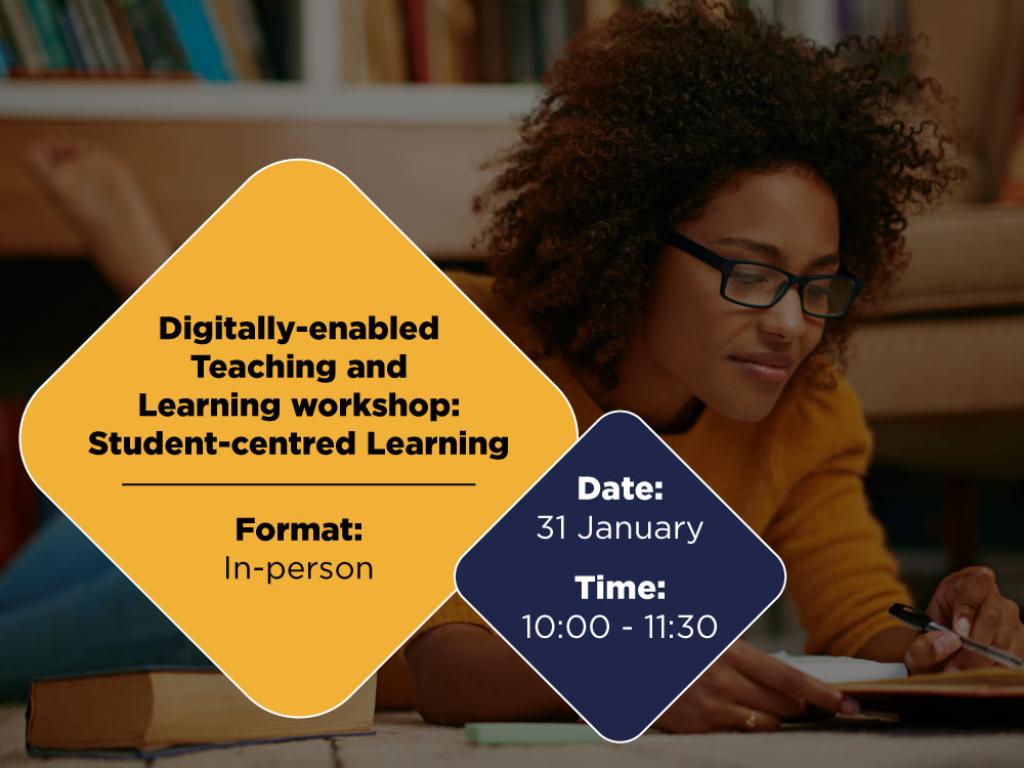 student centred learning event banner